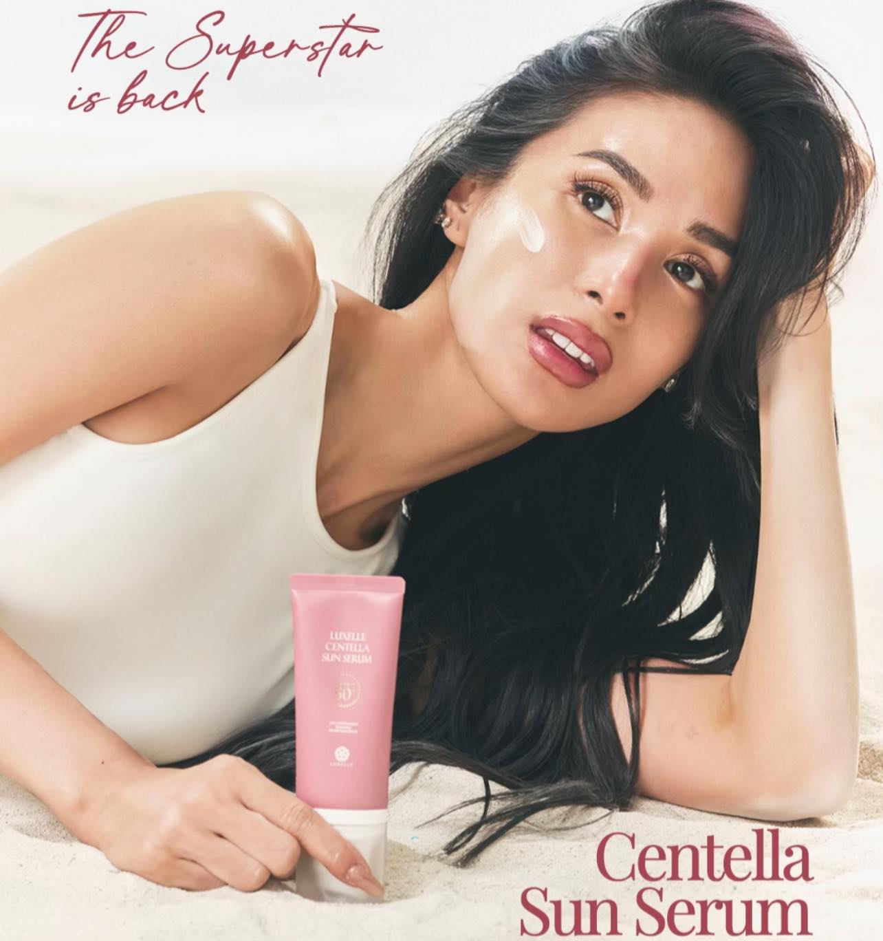 Luxelle Centella Sun Serum SPF 50+ PA++++ Sunscreen