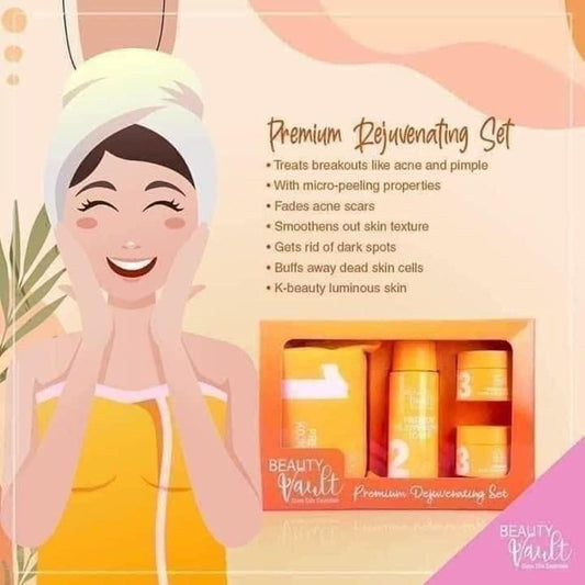 Beauty Vault Premium Rejuvenating Set Glass Skin Essentials