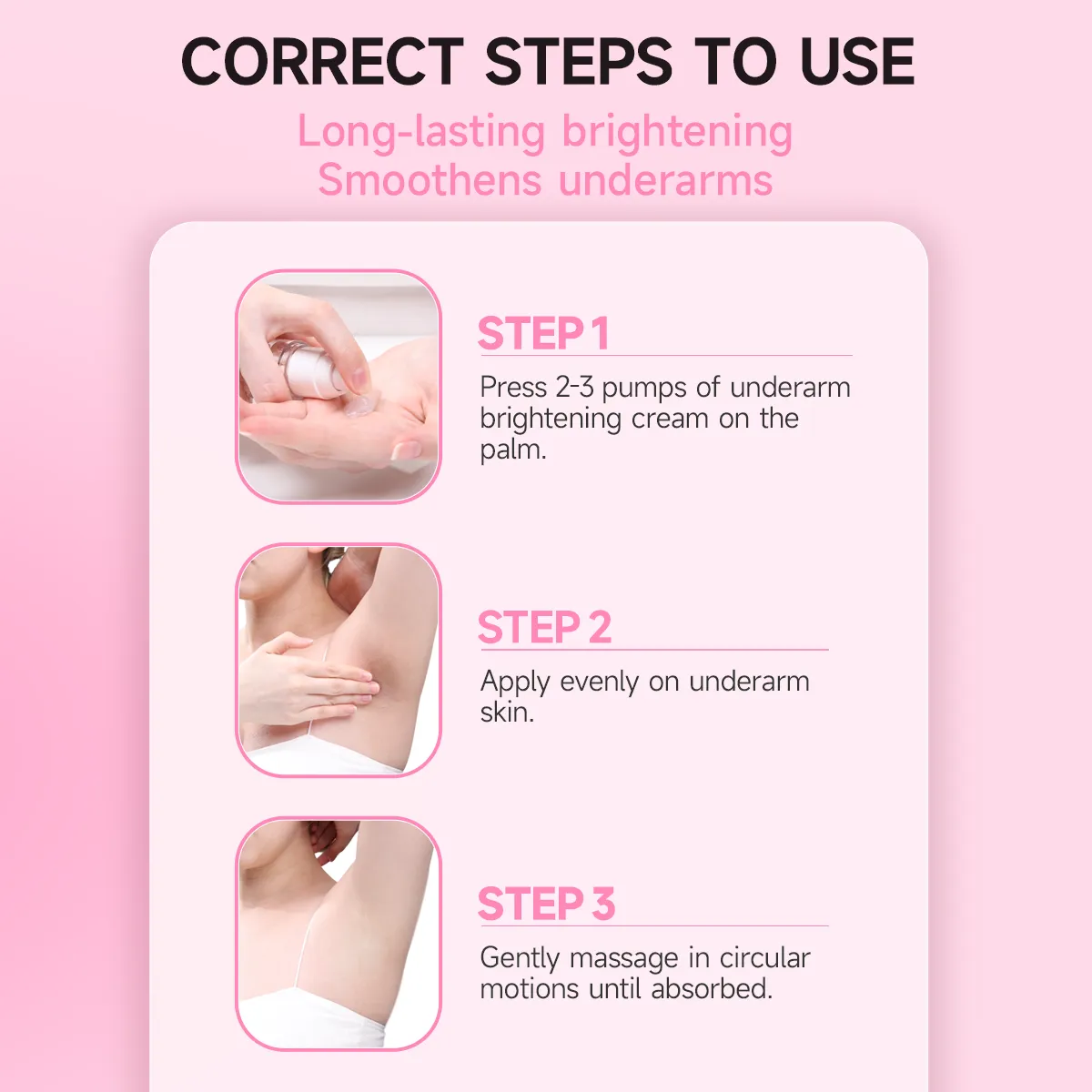 GMEELAN- SAKURA UNDERARM CREAM Sakura Underarm Whitening Cream