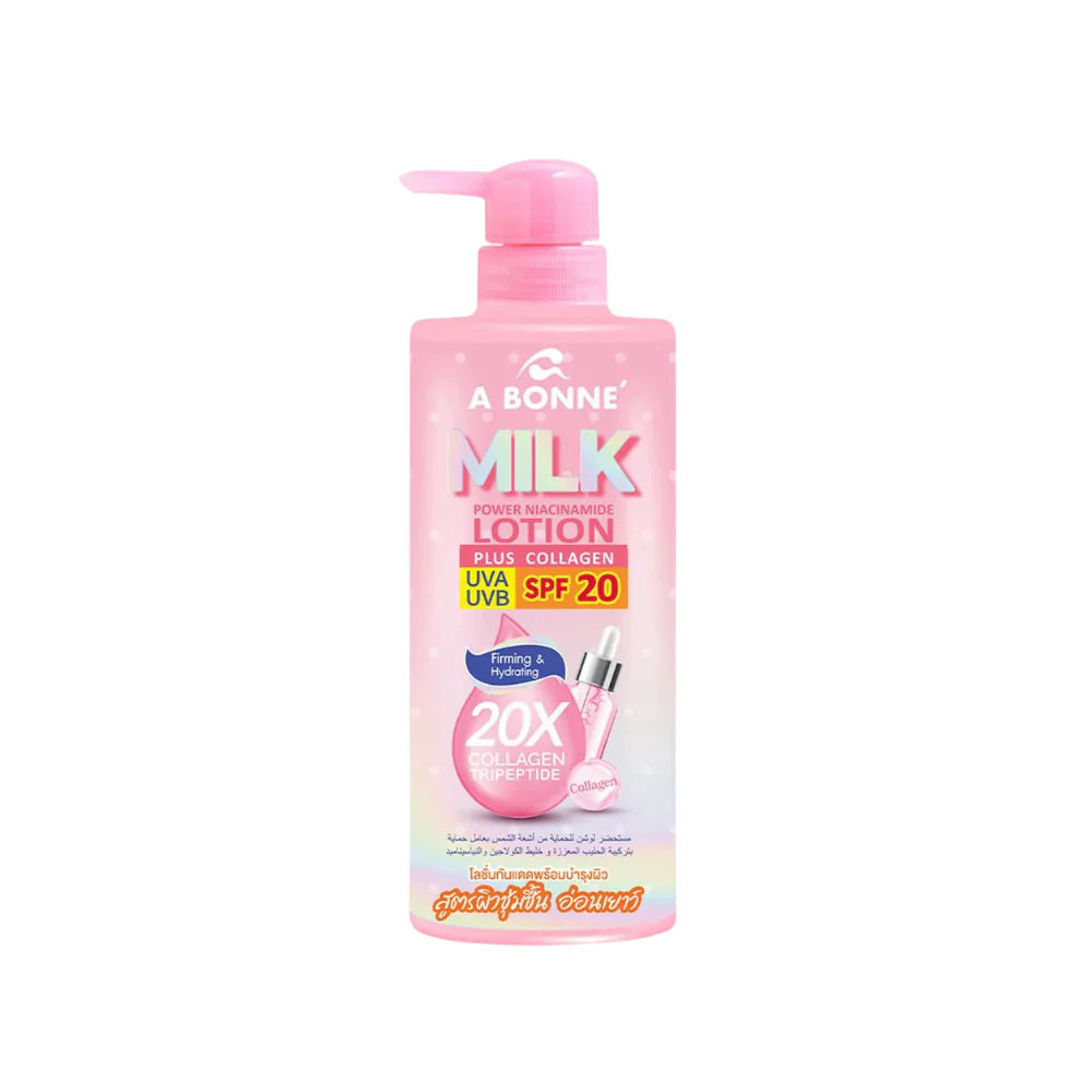 Abonne Milk Power Niacinamide Lotion Plus Collagen UVA UVB SPF20