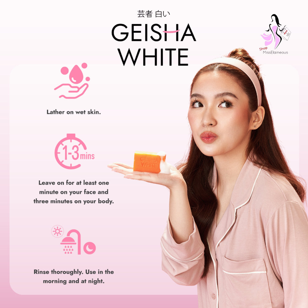 Geisha White Classic Kojic Bar 3x 65g