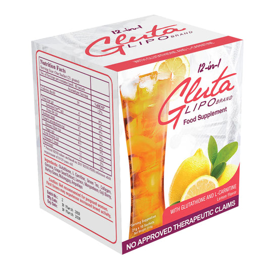 Gluta Lipo Lemon (10 sachets) 210g
