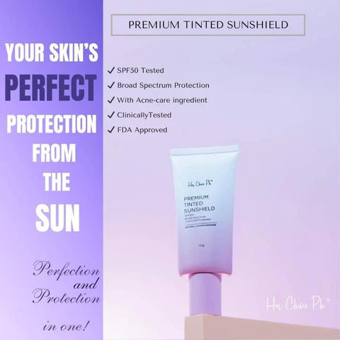 Her Choice Premium Tinted Sunshield SPF 50 PA+++