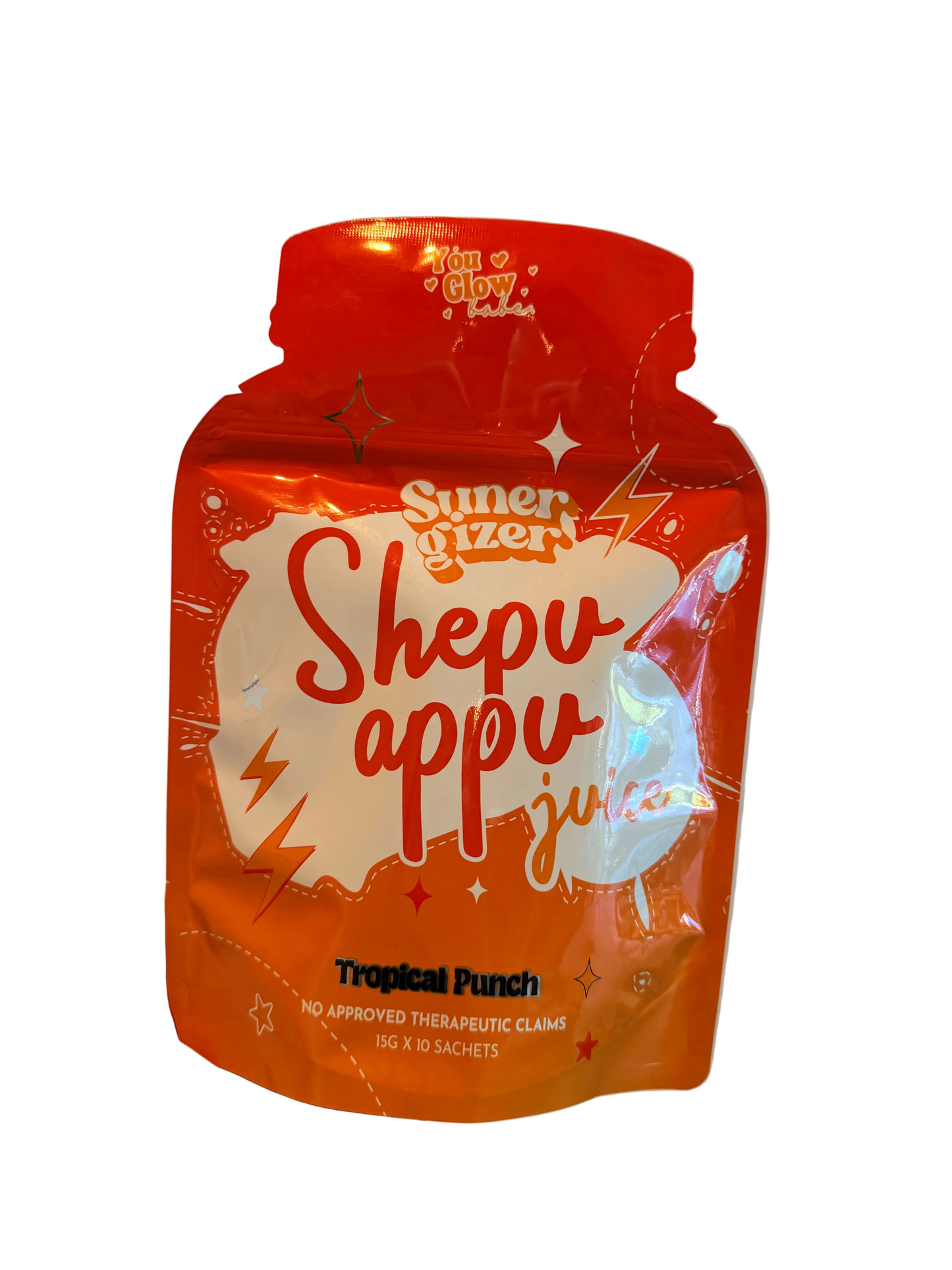 You Glow Babe Suner Gizer Shepu Appu Juice Tropical Punch 10 sachets