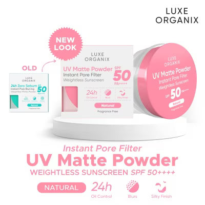 Luxe Organix UV Matte Powder