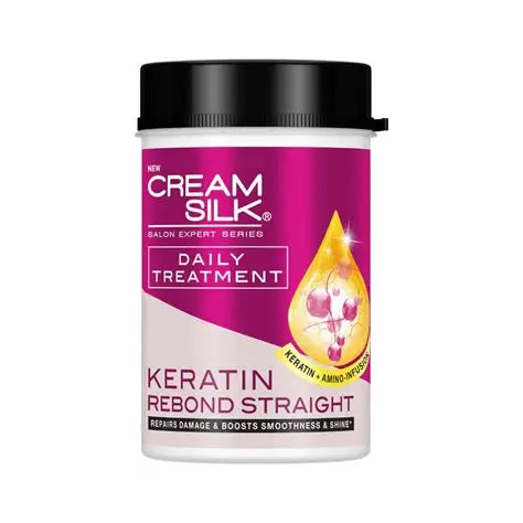 Cream Silk - Daily Treatment - Keratin Rebond Straight 650ml TUB