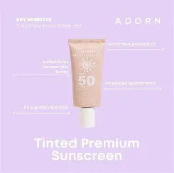 Adorn Tinted Sunscreen SPF 50 PA+++
