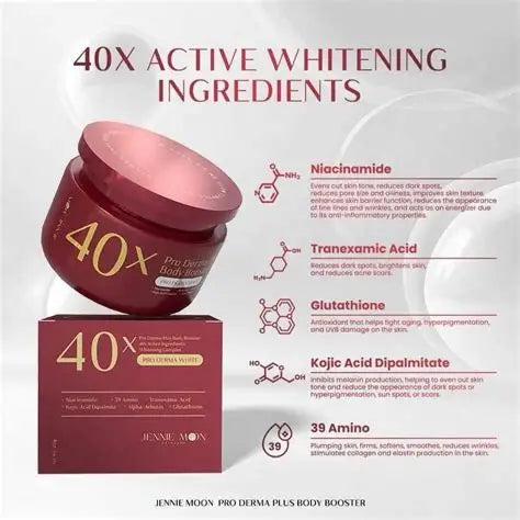JENNIE MOON 40X Pro Derma Plus Body Booster 250ml