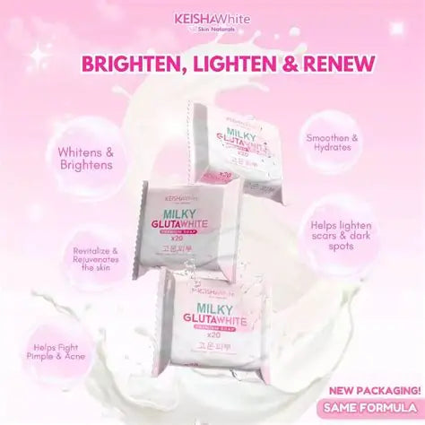KeishaWhite Milky Gluta White Premium Soap x20