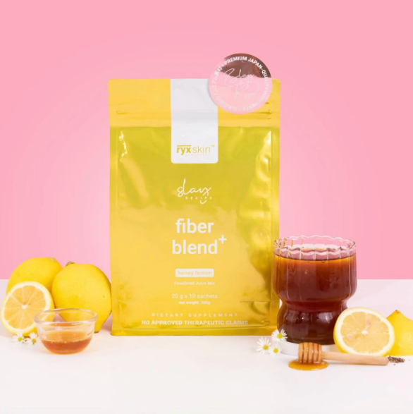 RYX Fiber Blend Honey Lemon Powdered Juice Mix 200g 20gX10sachets