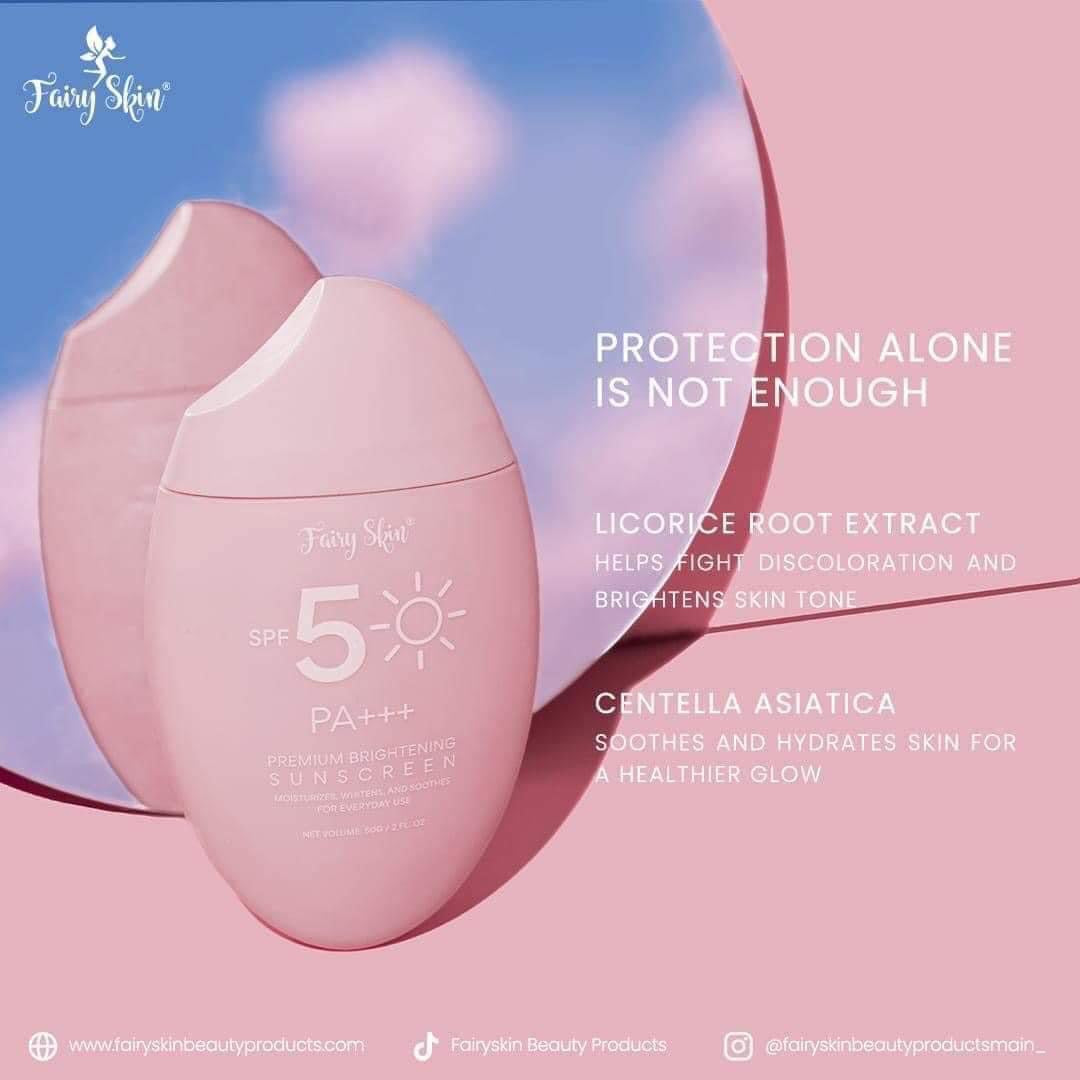 Fairy Skin Premium Brightening Sunscreen SPF50 PA+++ 50g
