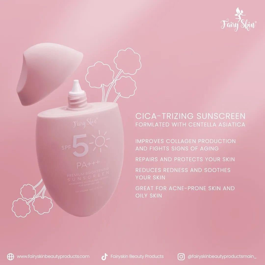 Fairy Skin Premium Brightening Sunscreen SPF50 PA+++ 50g