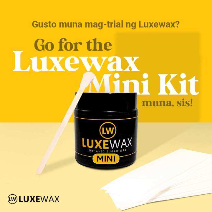 Luxewax Organic Sugar Wax MINI