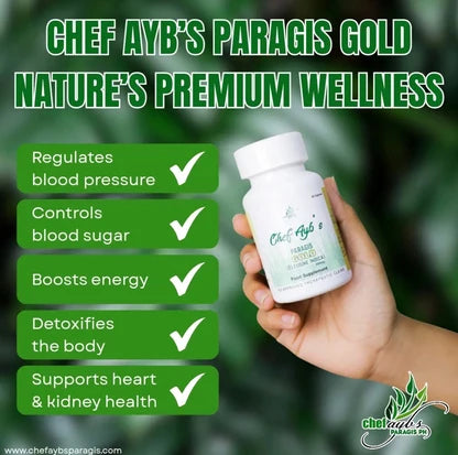 CHEFAYBS Paragis with Moringa and Guyabano 60 Capsules