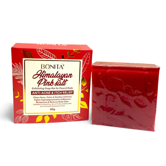 Bonita Himalayan Pink Salt Exfoliating Soap Bar