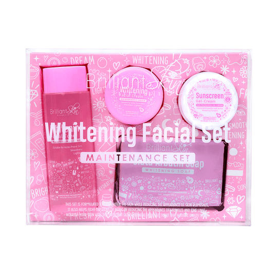 Brilliant Skin Whitening Facial Maintenance Set