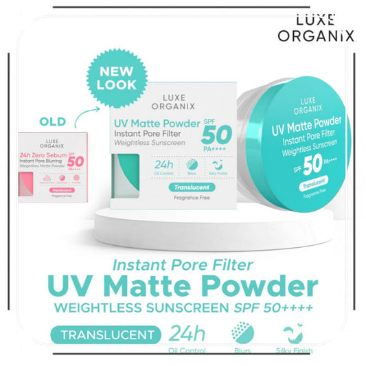 Luxe Organix UV Matte Powder