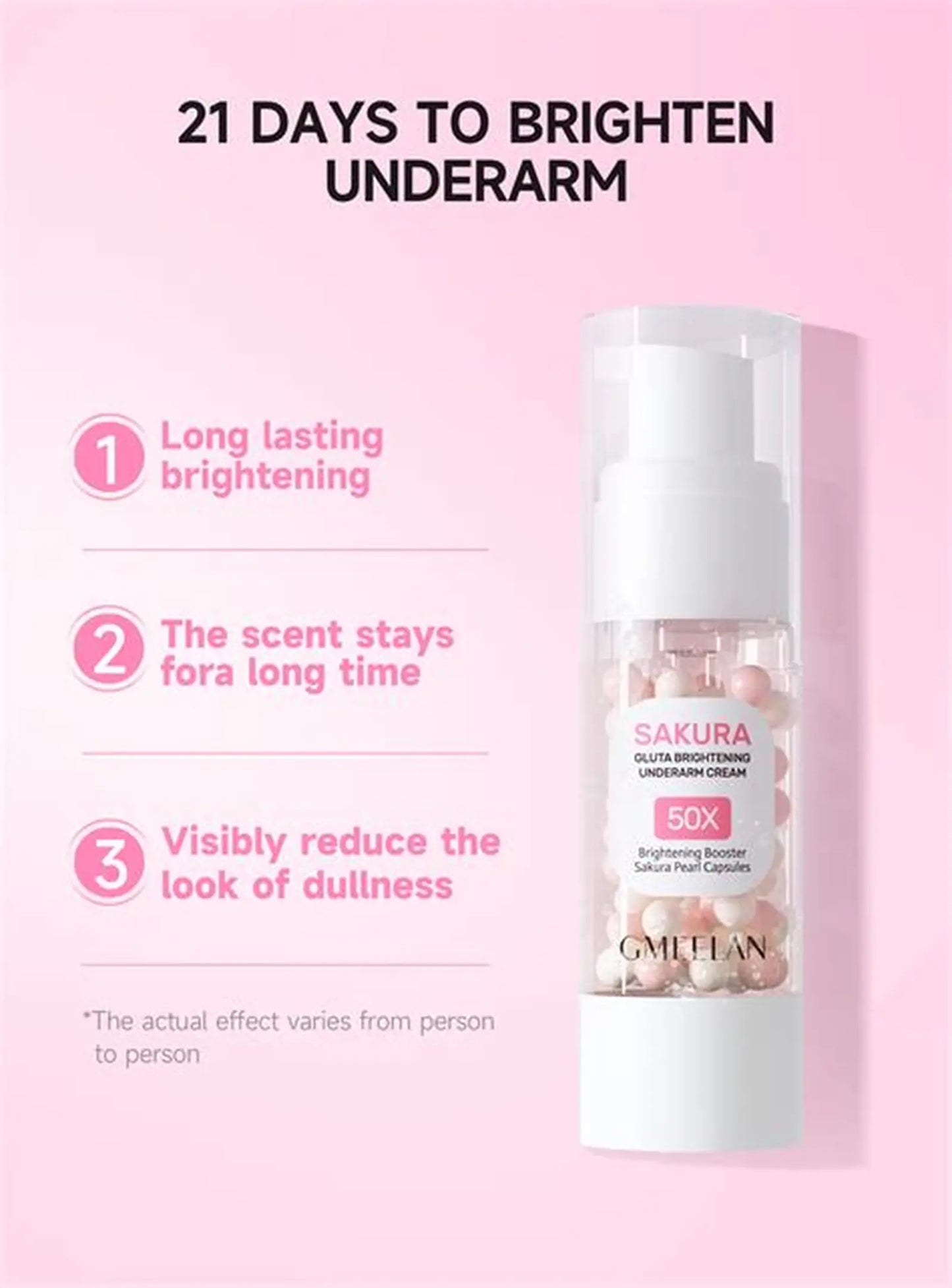 GMEELAN- SAKURA UNDERARM CREAM Sakura Underarm Whitening Cream