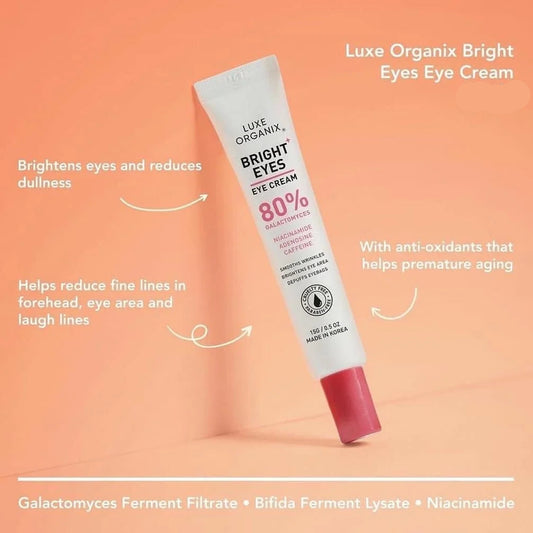 Luxe Organix Bright Eyes Eye Cream 15g