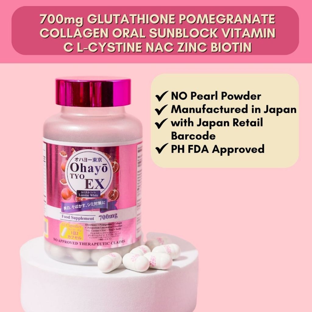 Ohayo TYO EX Lumine White Glutathione