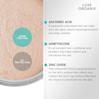 Luxe Organix UV Matte Powder