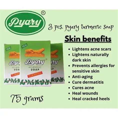Pyary Ayurvedic Turmeric Soap