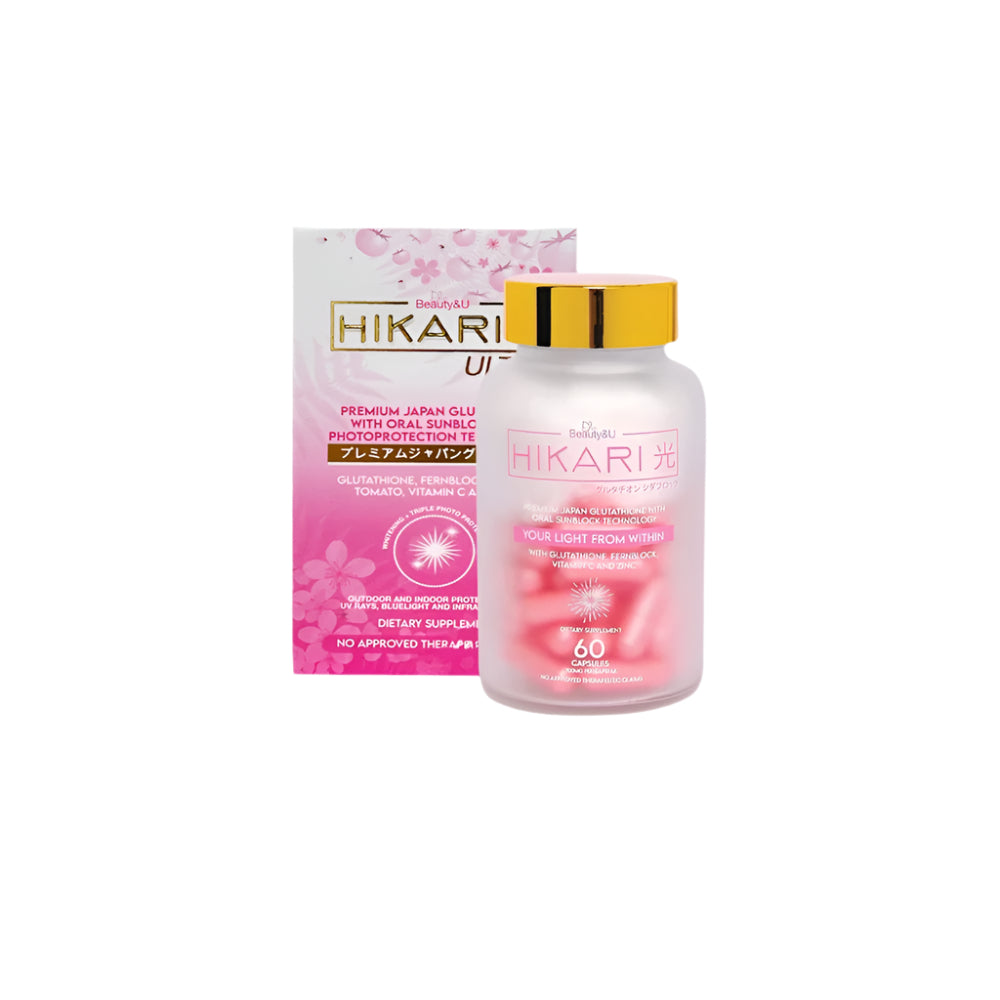 Hikari Whitening Glutathione 60 Capsules