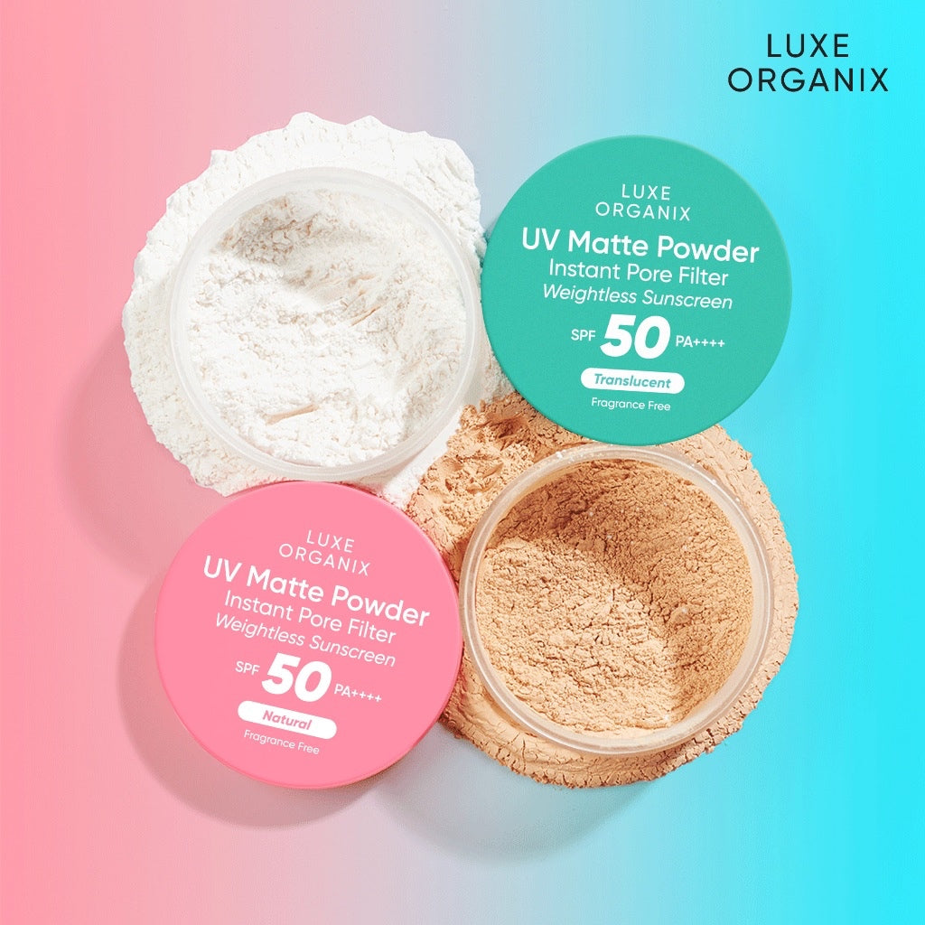 Luxe Organix UV Matte Powder
