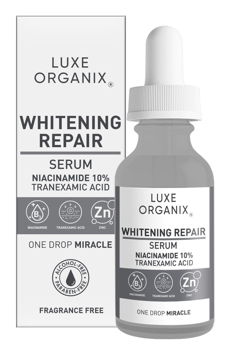 Luxe Organix Whitening Repair Serum Niacinamide 30ml