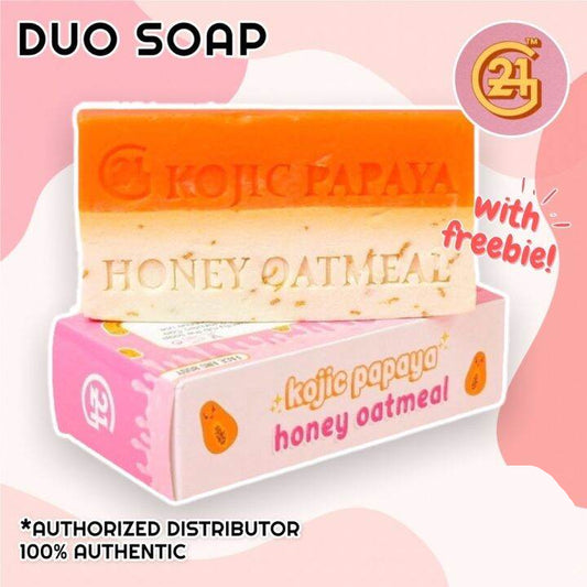G21 KOJIC PAPAYA+HONEY OATMEAL SOAP