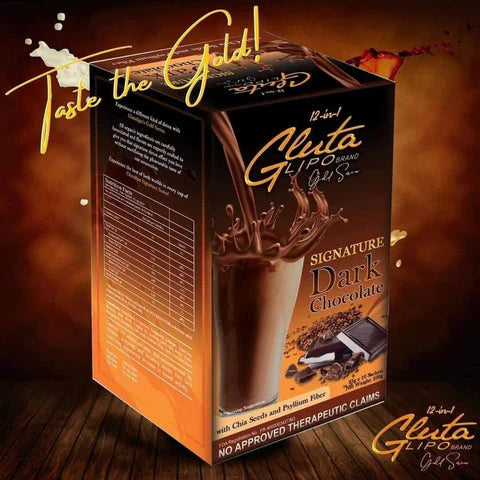 Gluta Lipo Dark Chocolate (10 sachets) 250g