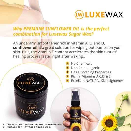 Luxewax Organic Sunflower Oil