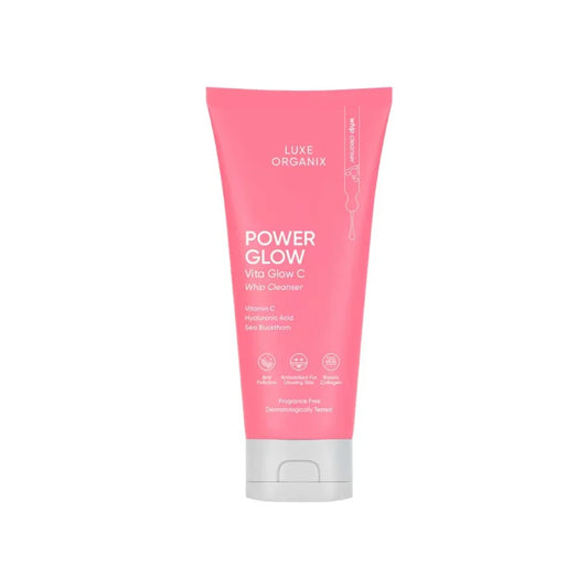 Luxe Organix Power Glow Vita Glow C Whip Cleanser 150g