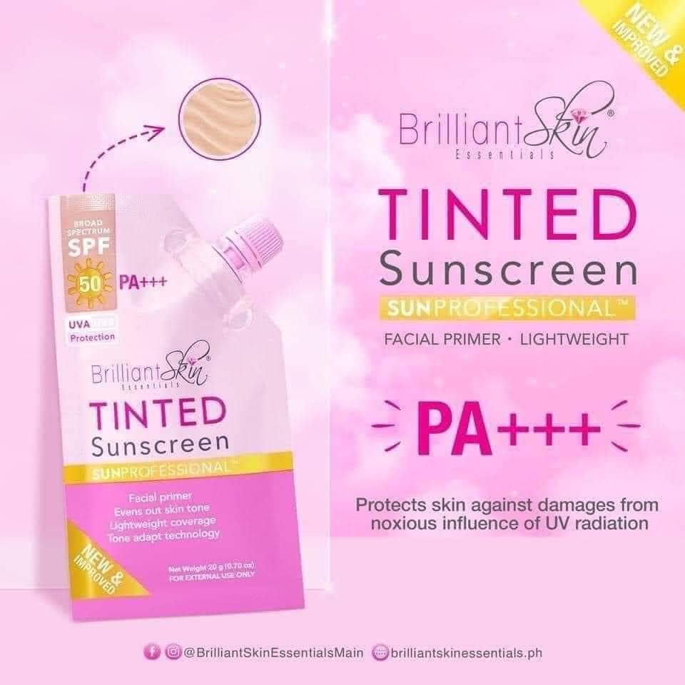 Brilliant Tinted Sunscreen SPF50 PA++++ 20g