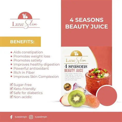 Luxe Slim 4 Seasons Beauty Juice 8 sachets