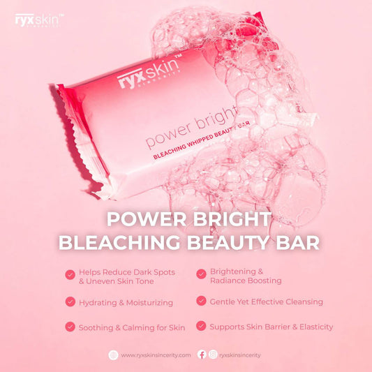 RYX Skin Power Bright Bleaching Whipped Beauty Bar 5 x 70g