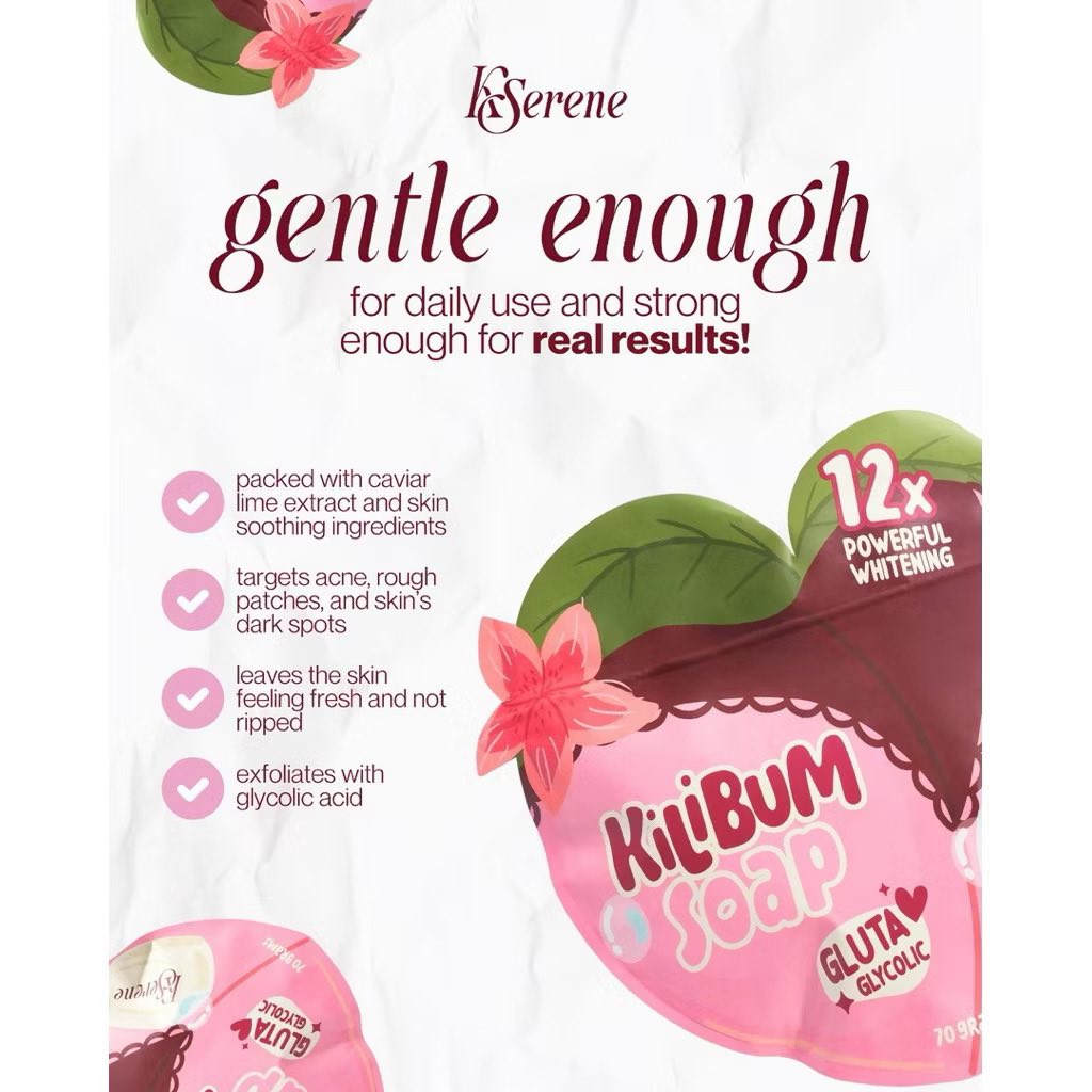 KSerene KILIBUM Soap 3x70grams