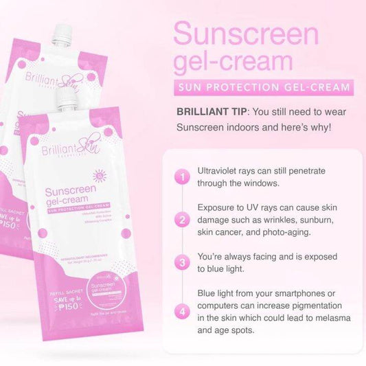 Brilliant Skin Sunscreen Gel Cream SPF 30 50g
