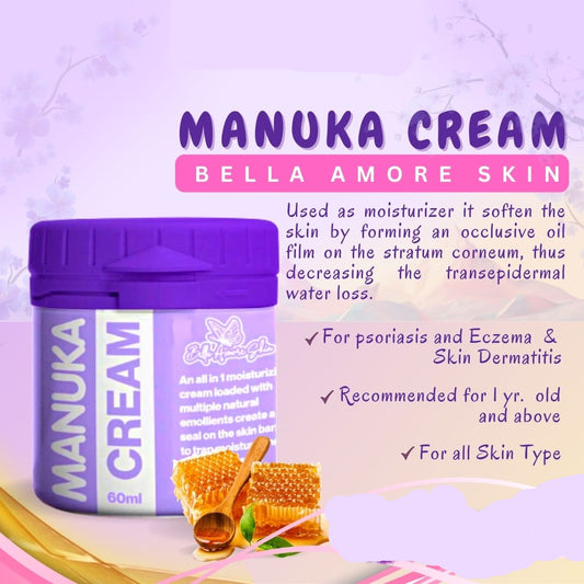 Manuka Cream All In 1 Moisturizing Cream by Bella Amore Skin