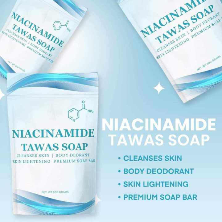 The Original Niacinamide Tawas Soap MINI EDITION 50g