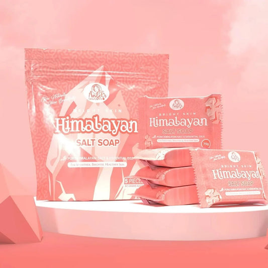 Angel’s Beautyline Bright Skin Himalayan Salt Soap 75g x 5 soaps