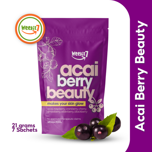 Weekit7 Acai Berry Beauty Powder 7 sachets