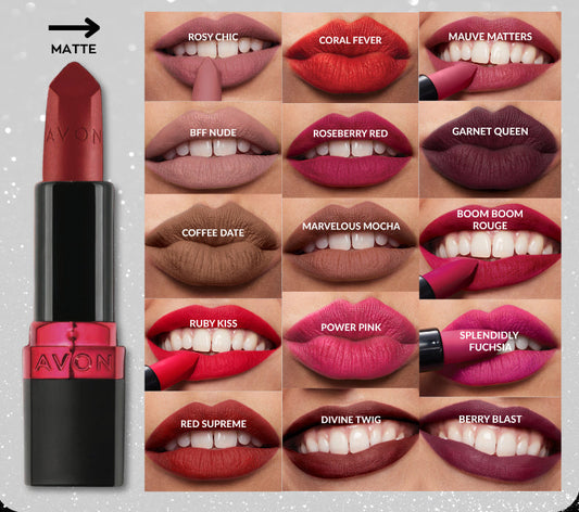 Avon Ultra Matte Lipstick 3.6g