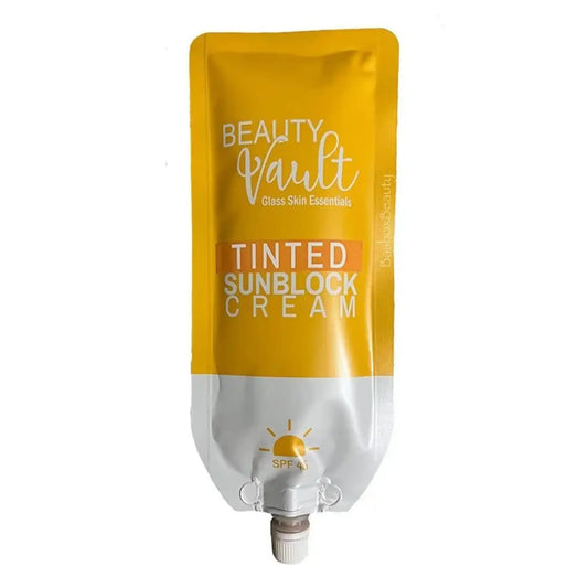 Beauty Vault Tinted Sunblock Cream SPF45 50g
