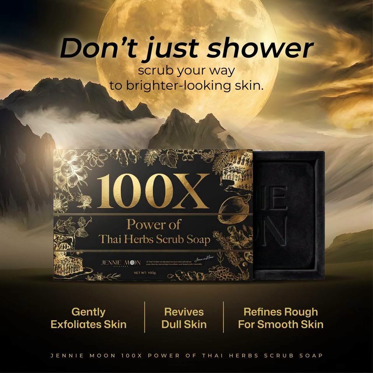 Jennie Moon 100X Power of Thai Herbs Scrub Soap