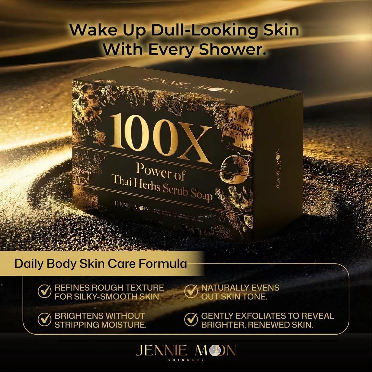 Jennie Moon 100X Power of Thai Herbs Scrub Soap