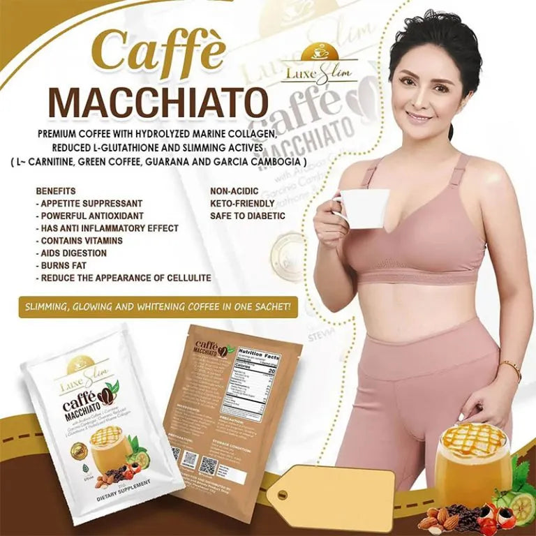 Luxe Slim Caffe Macchiato - Pouch 10 sachets