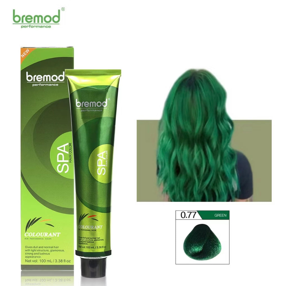 Bremod Performance Colourant Hair Colour 100ml