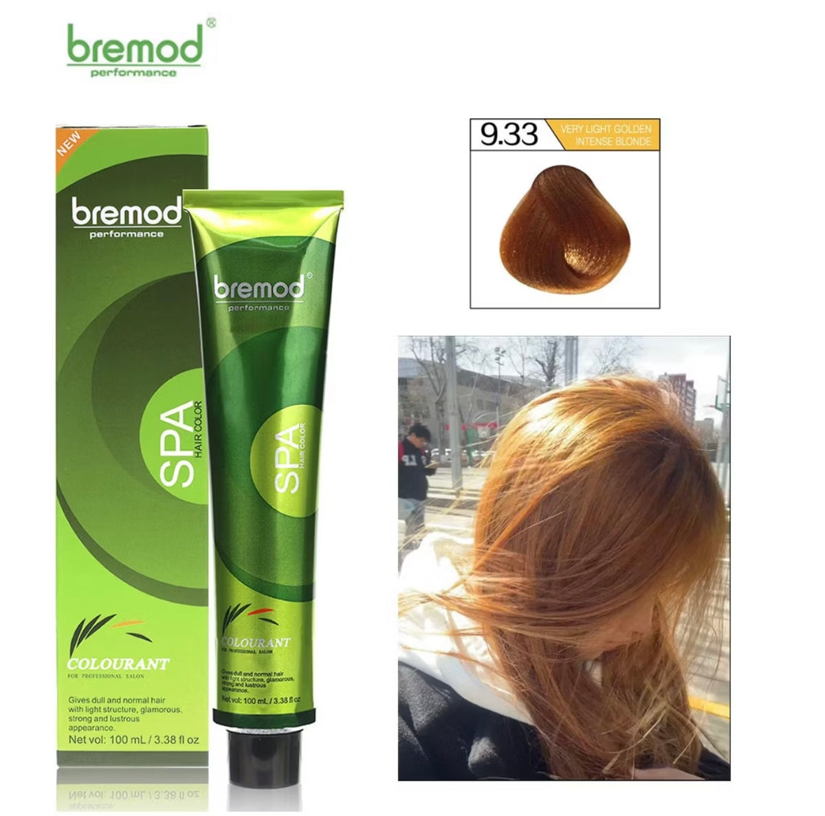 Bremod Performance Colourant Hair Colour 100ml