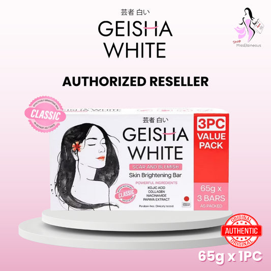 Geisha White Classic Kojic Bar 3x 65g